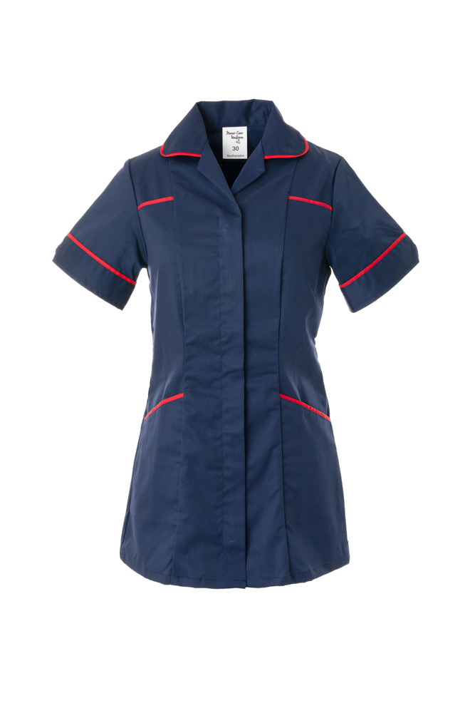 Tunic Navy With Red Trim